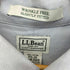 エルエルビーン L.L.Bean WRINKLE FREE SLIGHTLY FITTED コットンBDシャツ メンズ 17 1/2-34
