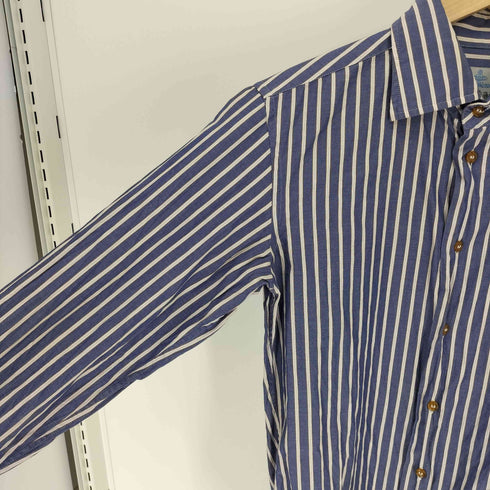 ヴィヴィアンウエストウッドマン Vivienne Westwood MAN オーブ 刺繍 ストライプ L/S シャツ メンズ JPN:44