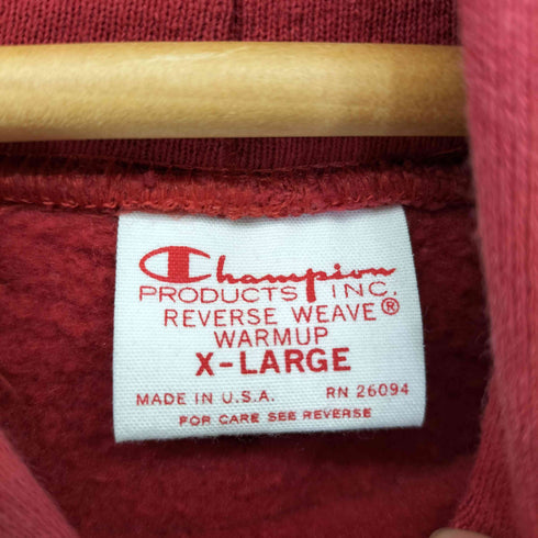 チャンピオン Champion MADE IN USA 単色タグ復刻 REVERSEWEAVE プルオーバーパーカー メンズ import:XL