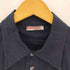 プラダ PRADA PRADA SPORT イタリア製 ラウンドカット エポレット ストレッチ S/S シャツ メンズ import:M