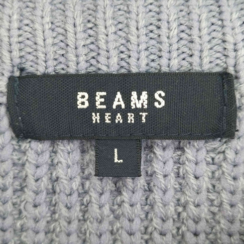 ビームスハート BEAMS HEART ビッグシルエット アランニット メンズ JPN:L