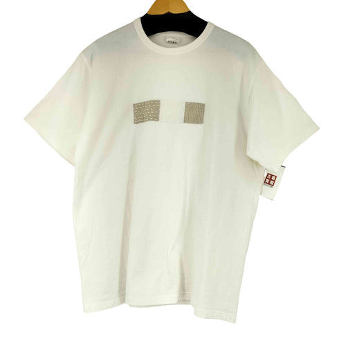 TERAS SASHIKO FABRIC フロント TEE メンズ JPN:XL