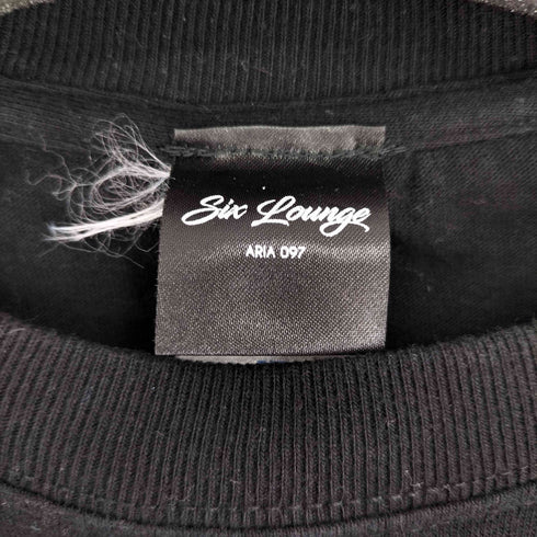 SIXLOUNGE フロントプリント L/S Tシャツ メンズ JPN:XL