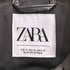 ザラ ZARA フェイクレザー切り替え フルジップ ナイロンジャケット メンズ import:M