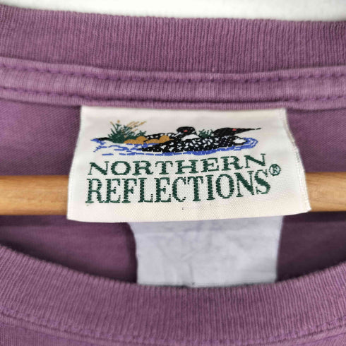 NORTHERN REFLECTIONS フロントプリントTシャツ メンズ