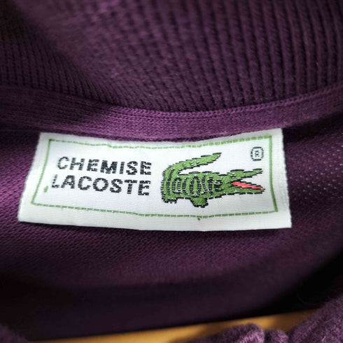 シュミーズラコステ CHEMISE LACOSTE 70S ワンポイントロゴ L/S ポロシャツ メンズ JPN:3