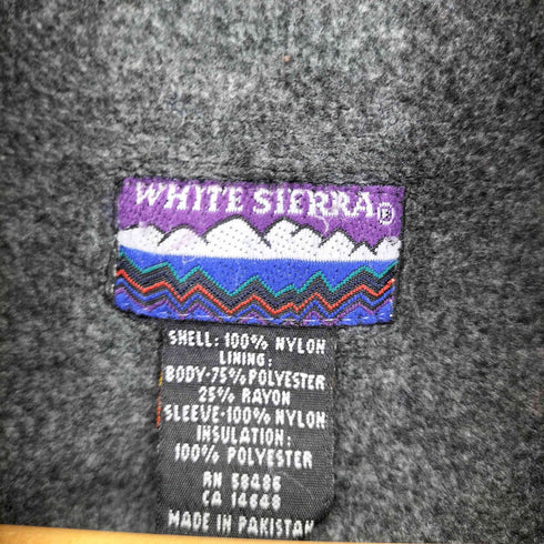 WHITE SIERRA 裏地フリースナイロンジャケット メンズ XXL