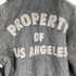 PROPERTY OF LOS ANGELES 発泡プリント ウール フーデッド セーラーカラースタジャン レディース