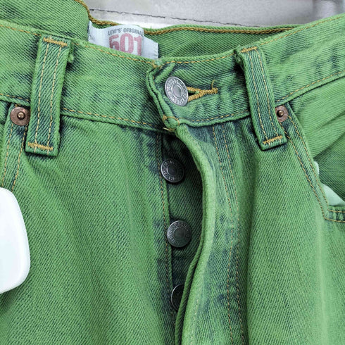 リーバイス Levis 501 後染めボタンフライ デニムパンツ メンズ W31 L34