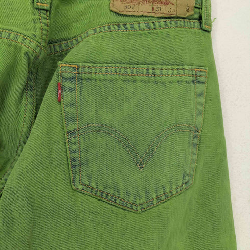 リーバイス Levis 501 後染めボタンフライ デニムパンツ メンズ W31 L34