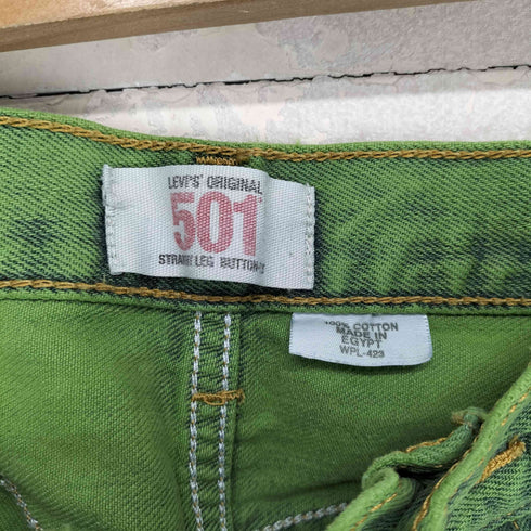 リーバイス Levis 501 後染めボタンフライ デニムパンツ メンズ W31 L34