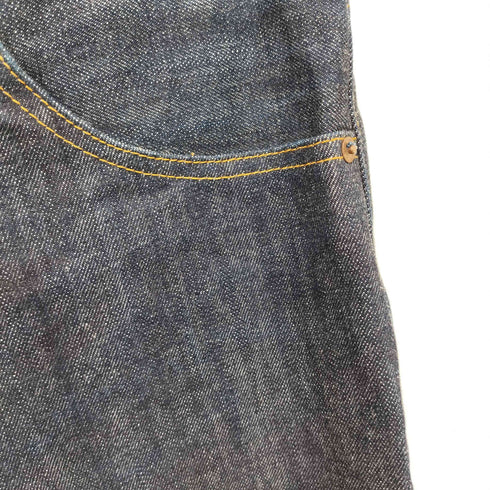 バーガスプラス BURGUS PLUS 600N 14.2oz レギュラーデニム ブーツカット 濃紺 メンズ W34/L34