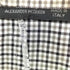 アレキサンダーマックイーン Alexander McQueen 90s 初期タグ チェック柄 ねじれ ノースリーブシャツ archive メンズ JPN:48