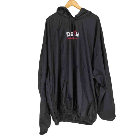 DEFY SPORTS ビッグサイズナイロンプルオーバーパーカー メンズ