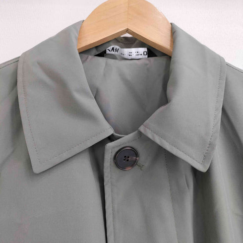 ザラ ZARA ナイロン ステンカラーコート メンズ import:L