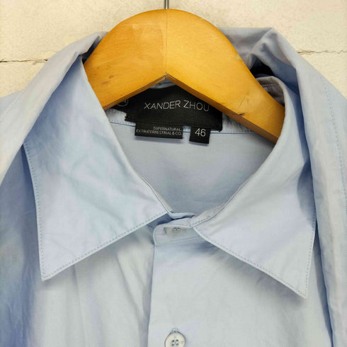 ザンダーゾウ XANDER ZHOU 24SS レイヤーシャツ セット レギュラーカラーシャツ メンズ JPN:46