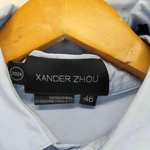 ザンダーゾウ XANDER ZHOU 24SS レイヤーシャツ セット レギュラーカラーシャツ メンズ JPN:46
