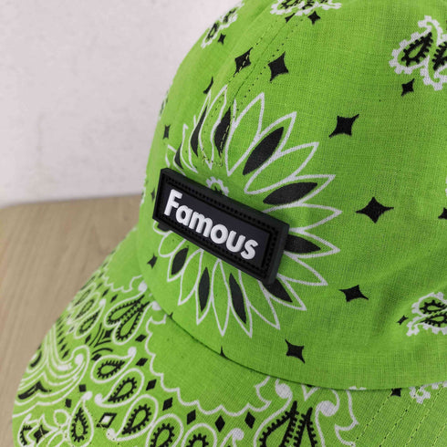 ワールドワイドフェイマス WORLD WIDE FAMOUS バンダナ柄キャップ メンズ FREE