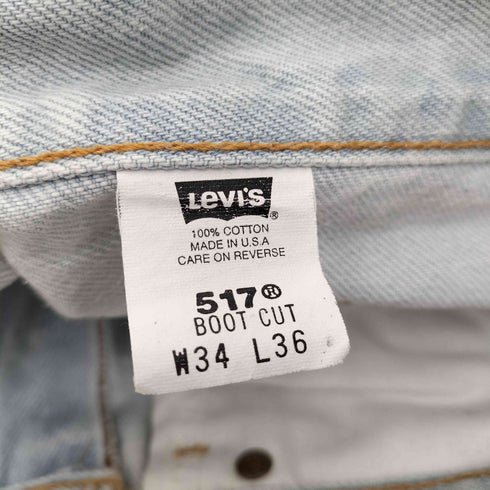 リーバイス Levis 00s USA製 ボタン裏554 517 デニムパンツ メンズ W34 L36