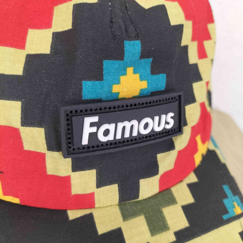 ワールドワイドフェイマス WORLD WIDE FAMOUS ネイティブ柄キャップ メンズ FREE