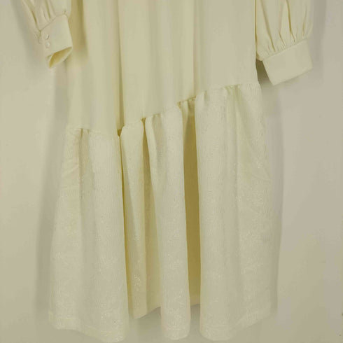 24AW armonia. 切り替え ジャガード ワンピース レディース FREE