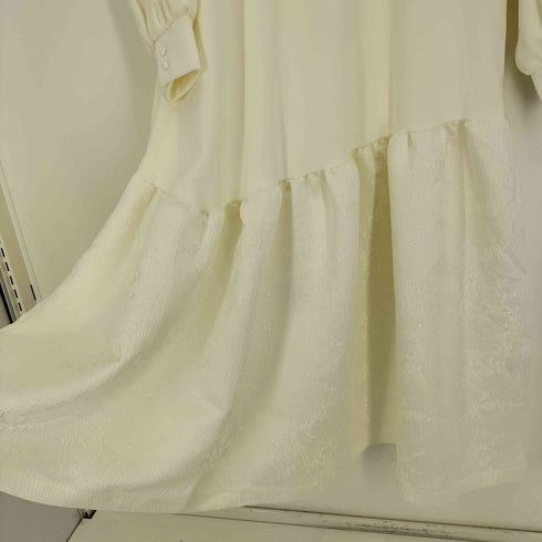 24AW armonia. 切り替え ジャガード ワンピース レディース FREE