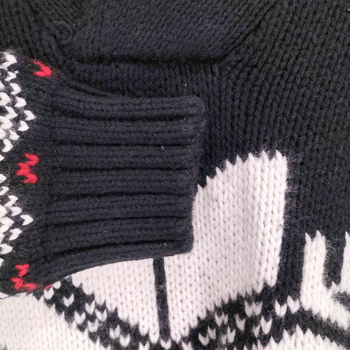 ポロバイラルフローレン Polo by RALPH LAUREN カシミヤ混 コットンニット スノーフレーク ショールカラー セーター メンズ JPN:XL
