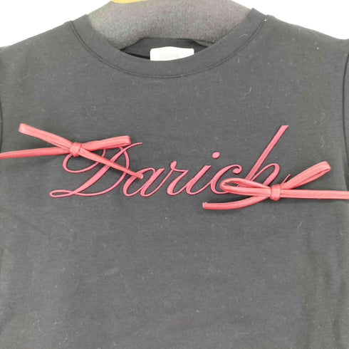 ダーリッチ Darich リボンロゴTシャツ レディース FREE