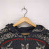 ローレンラルフローレン LAUREN RALPH LAUREN シルク混 ノルディック柄 ラムウール カウチンニット ジップアップパーカー レディース JPN:M