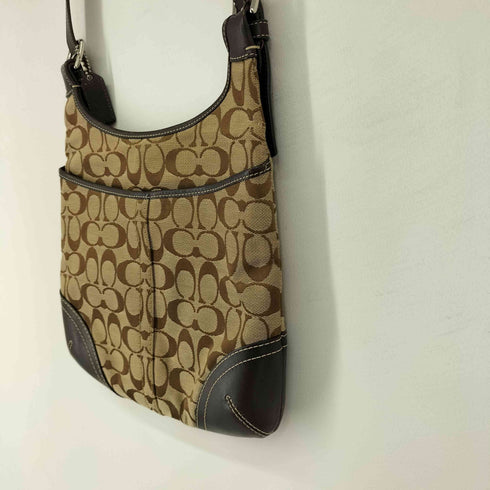 コーチ COACH ハンプトンズクラシックシグネチャーヒッピー ショルダーバッグ レディース