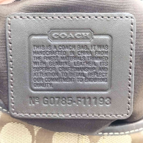 コーチ COACH ハンプトンズクラシックシグネチャーヒッピー ショルダーバッグ レディース