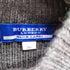 バーバリーブルーレーベル BURBERRY BLUE LABEL ホース刺繍 ショルダー切り替え モックネック リブニット レディース 38