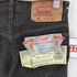 リーバイス Levis 90S 93年製 MADE IN USA 552刻印 サンアンジェロ工場 先染めブラック 501 デッドストック メンズ W28/L34