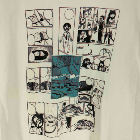 UNITED ATHLE ボディ NEOPOLITAN ICE グラフィック プリント Tシャツ メンズ JPN:XL