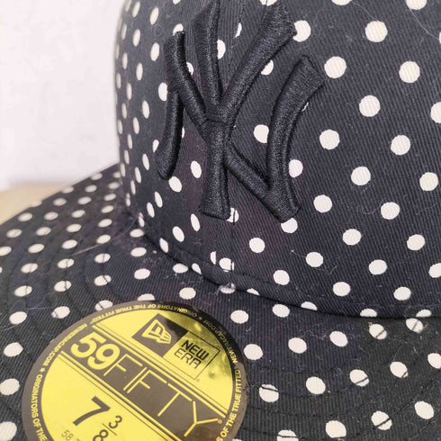 ニューエラ NEW ERA 59FIFTY ドット柄刺繍キャップ メンズ 7 3/8