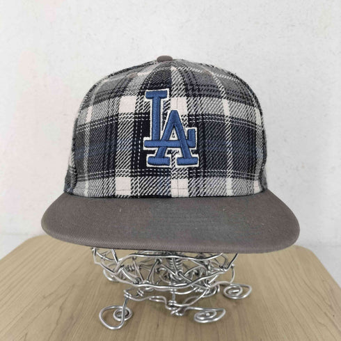 ニューエラ NEW ERA 59FIFTY チェック柄刺繍キャップ レディース 7