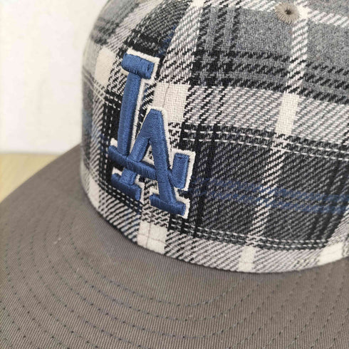 ニューエラ NEW ERA 59FIFTY チェック柄刺繍キャップ レディース 7