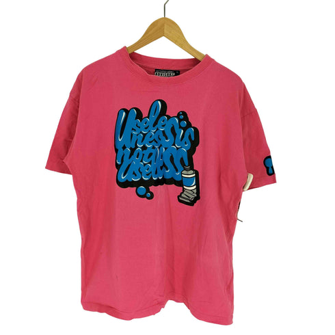 オクトパスアーミー OCTOPUS ARMY ADVISORY 絵の具 プリント Tシャツ メンズ import:XL