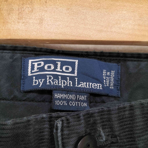 ポロバイラルフローレン Polo by RALPH LAUREN hammond pant 2タック コーデュロイパンツ メンズ 40/36