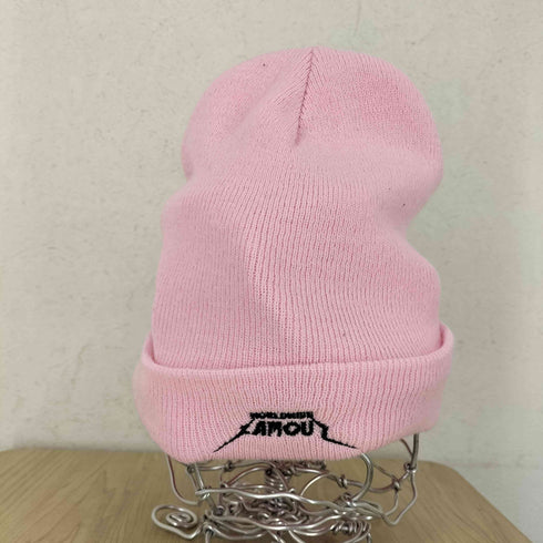 ワールドワイドフェイマス WORLD WIDE FAMOUS 刺繍ニットキャップ メンズ FREE