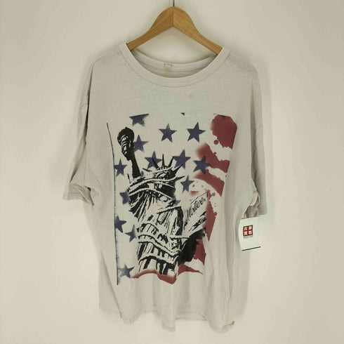 MOTIVE 星条旗 自由の女神 プリント Tシャツ メンズ