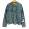 リーバイス Levis カナダ製 75525 4ポケット カスタム ポケット ウォッシュド デニム トラッカー ジャケット メンズ import:L
