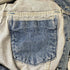 リーバイス Levis カナダ製 75525 4ポケット カスタム ポケット ウォッシュド デニム トラッカー ジャケット メンズ import:L