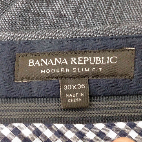 バナナリパブリック BANANA REPUBLIC リネンスラックス メンズ W30