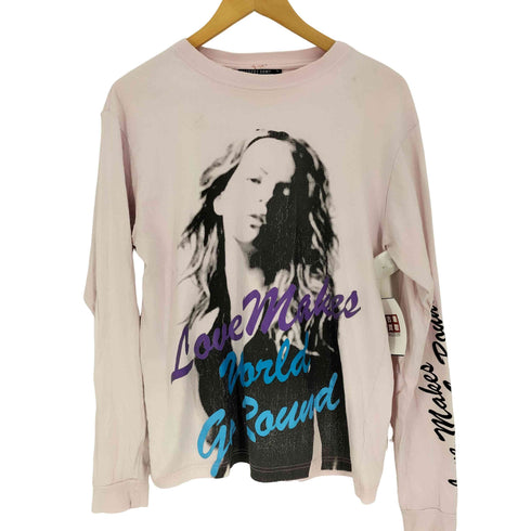 オクトパスアーミー OCTOPUS ARMY ADVISORY Love Makes フォト プリント L/S Tシャツ メンズ import:L