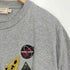 メゾンキツネ MAISON KITSUNE マルチワッペン クルーネック Tシャツ メンズ import:M