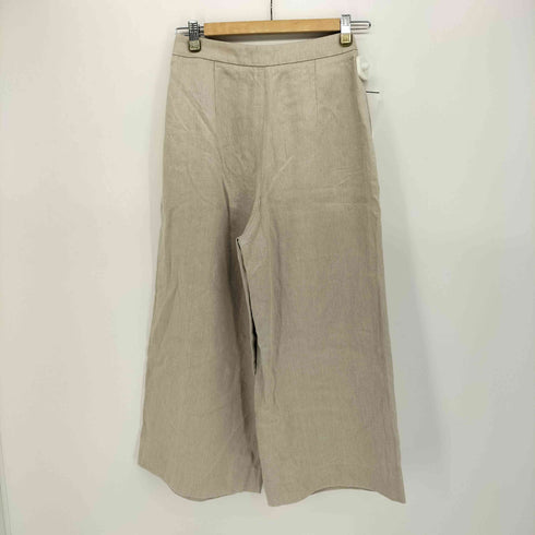 エーピーストゥディオ AP STUDIO 20SS リネンタックワイドパンツ レディース 34