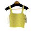 ザラ ZARA パールデザインニットタンクトップ レディース import:XS