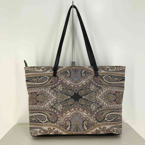 エトロ ETRO イタリア製 ミニポーチ付き ペイズリー柄 トートバッグ レディース
