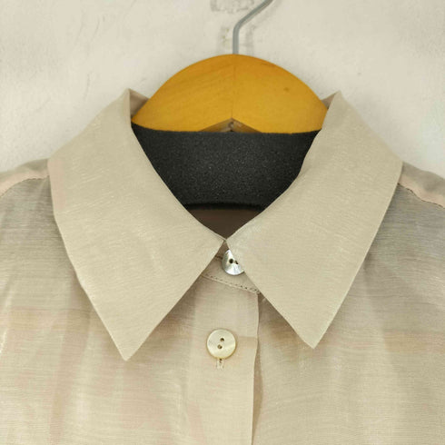 ザラ ZARA カジュアルシースルーシャツ レディース import:XS